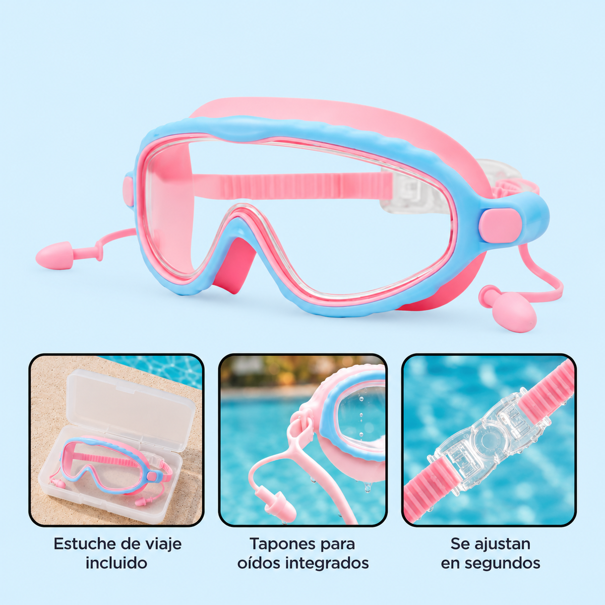 Antiparras Infantiles Antiempañantes